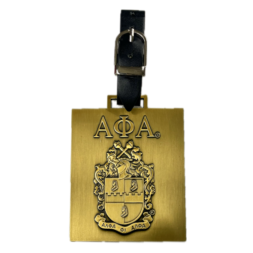 Alpha Phi Alpha Luggage Tag