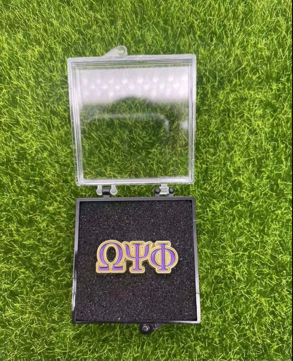 Omega Psi Phi Lapel Pin