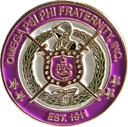 Omega Psi Phi Lapel Pin