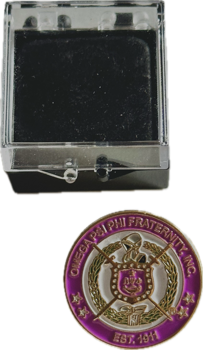 Omega Psi Phi Lapel Pin