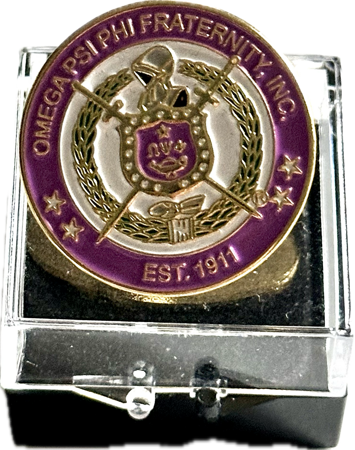 Omega Psi Phi Lapel Pin