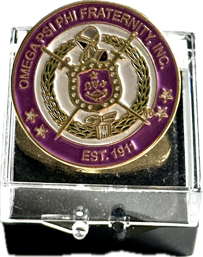 Omega Psi Phi Lapel Pin