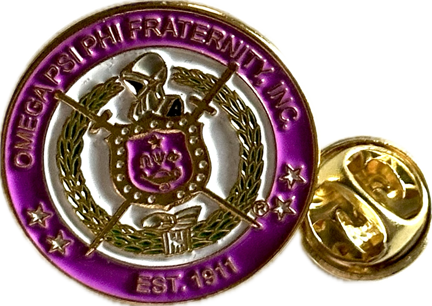 Omega Psi Phi Lapel Pin